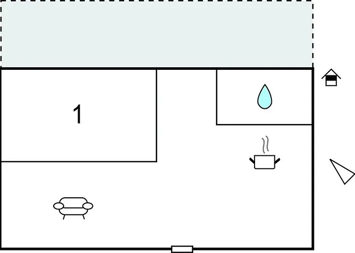1 Bedroom Amazing In * 포블랴나